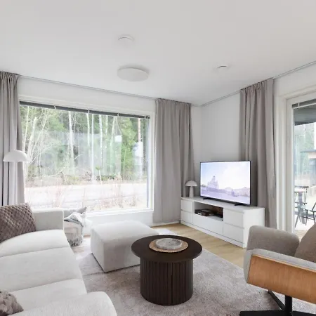 Glorious Semi-detached House, With Yard, Sauna, Parking With Charging Tatil Evi *