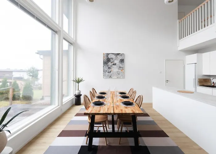 Glorious Semi-detached House, With Yard, Sauna, Parking With Charging * Espoo