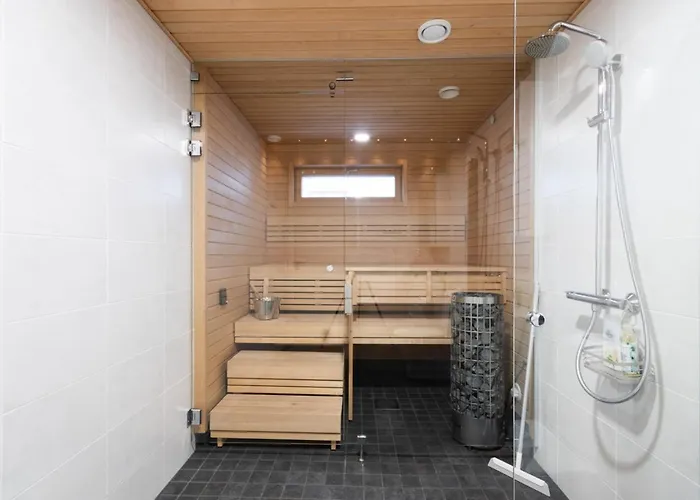 Glorious Semi-detached House, With Yard, Sauna, Parking With Charging Nyaraló