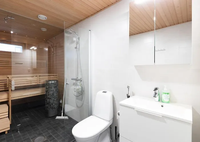 Glorious Semi-detached House, With Yard, Sauna, Parking With Charging * אספו